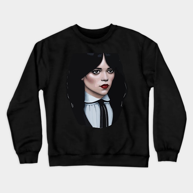 jenna ortega Crewneck Sweatshirt by SGcreative